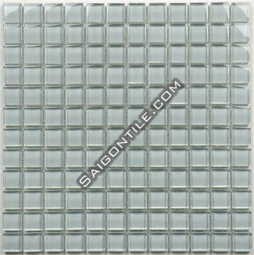 Gạch mosaic xám đơn sắc TA003