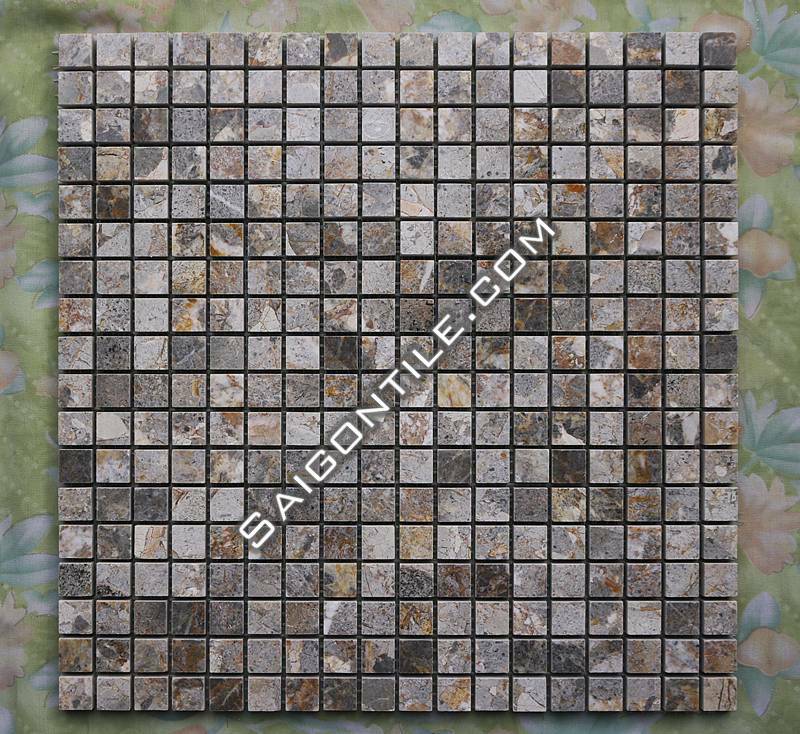 Đá ốp mặt tiền đẹp mosaic 15x15mm MY01-P