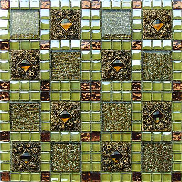 Gạch kim loại mosaic HEM29