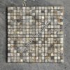 Yellow stone mosaic tiles 15x15mm SY01-P
