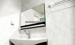 Gạch lát nhà vệ sinh đẹp marble 2525CARARAS001