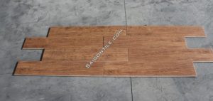 Gạch vân gỗ 150x800 màu cánh gián granite mờ đẹp nhập khẩu DW15832