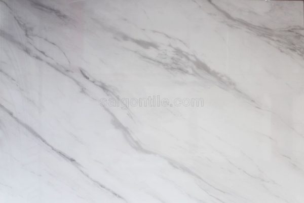 Gạch 80x120 vân đá marble volakas trắng cao cấp nhập khẩu DBH128A2