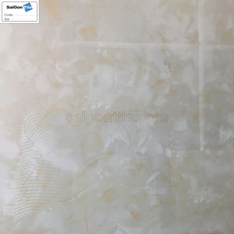Gạch lát nền 800x800 Trung Quốc bóng kính cẩm thạch vàng DY8D824