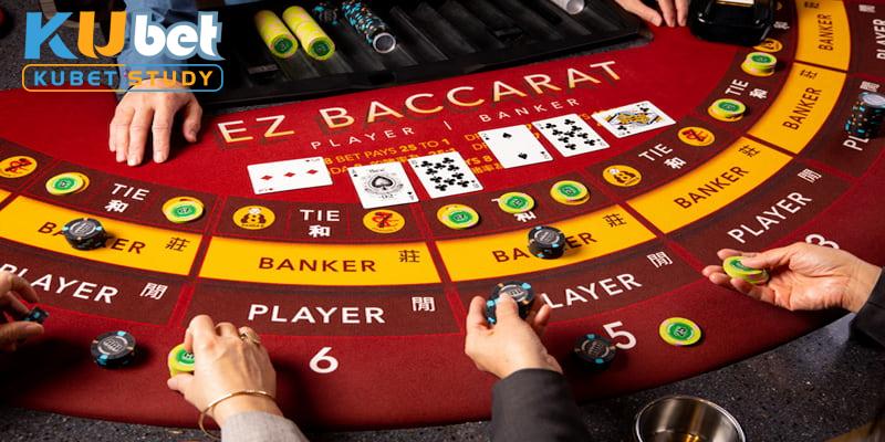 Baccarat là tựa game nổi tiếng mang lại sức hút đỉnh cao